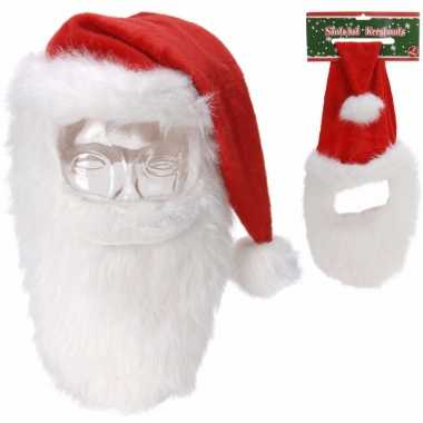 Kerstmuts snor baard