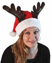 Kerstmuts rendier gewei volwassenen