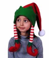 X stuks elfen mutsen kerstmutsen rood groen kinderen 10245906